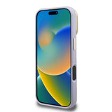 Apple iPhone 16 Pro Max Kılıf Guess M-safe Şarj Özellikli Kamera Standlı Peony Kapak PU Deri Mor