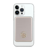 Guess Magsafe Şarj Özellikli Taşlı 4G Logolu Powerbank 3000mAh 5W Gold