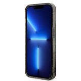 Apple iPhone 14 Pro Max Kılıf Guess Magsafe Şarj Özellikli Glitter Kapak Siyah