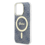 Apple iPhone 14 Pro Kılıf Guess Magsafe Şarj Özellikli Kapak Mavi