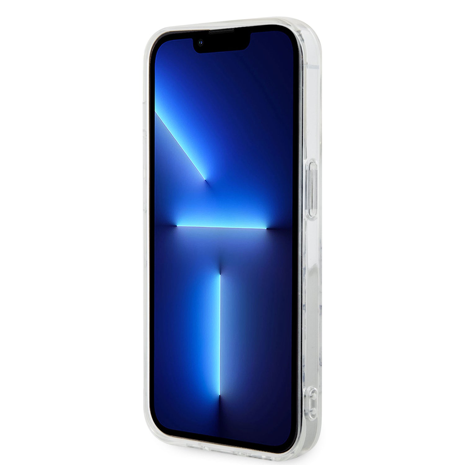 Apple iPhone 14 Pro Kılıf Guess Magsafe Şarj Özellikli Mermer Desenli Kapak Beyaz