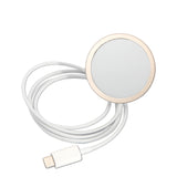 Apple iPhone 14 Pro Max Kılıf Guess Magsafe Şarj Özellikli Yaprak Desenli Magsafe Şarj Kablolu Kapak Yeşil