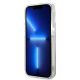 Apple iPhone 14 Pro Max Kılıf Guess Magsafe Şarj Özellikli Yazı Logolu 4G Desenli Kapak Kahverengi