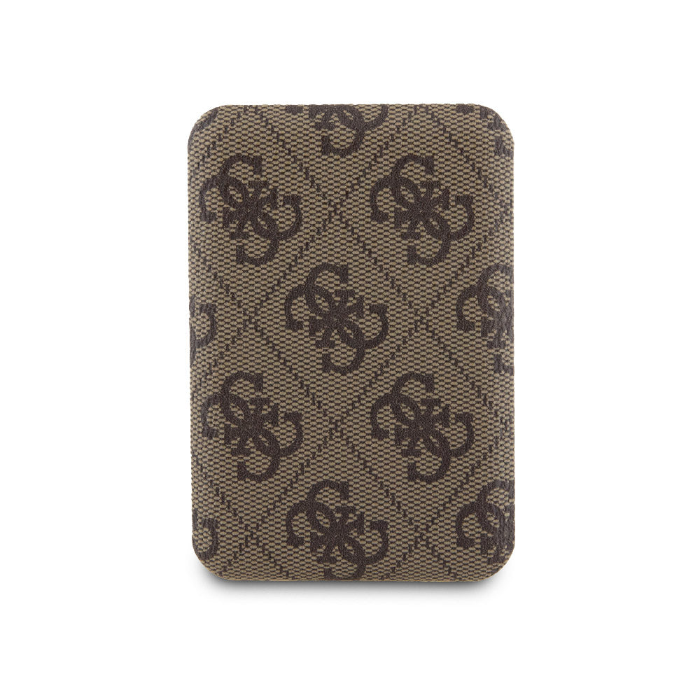 Apple iPhone 15 Pro Max Kılıf ve Powerbank Guess İkili Set Kahverengi