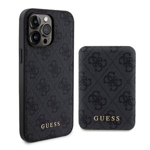Apple iPhone 14 Pro Max Kılıf ve Powerbank Guess İkili Set Siyah