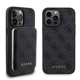 Apple iPhone 14 Pro Max Kılıf ve Powerbank Guess İkili Set Siyah