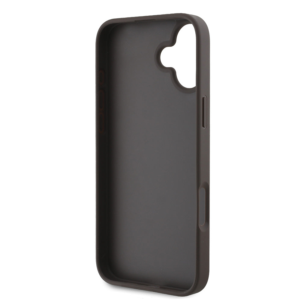 Apple iPhone 16 Kılıf Guess Big Love Guess Kapak Kahverengi
