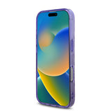 Apple iPhone 16 Pro Kılıf Guess Magsafe Şarj Özellikli Flower Tonal Circle Kapak Mor