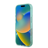 Apple iPhone 16 Pro Kılıf Guess Magsafe Şarj Özellikli IML Baskılı Jungle Ring Kapak Yeşil