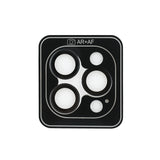 Apple iPhone 16 Pro Max Guess Metal Kamera Lens Koruyucu Siyah
