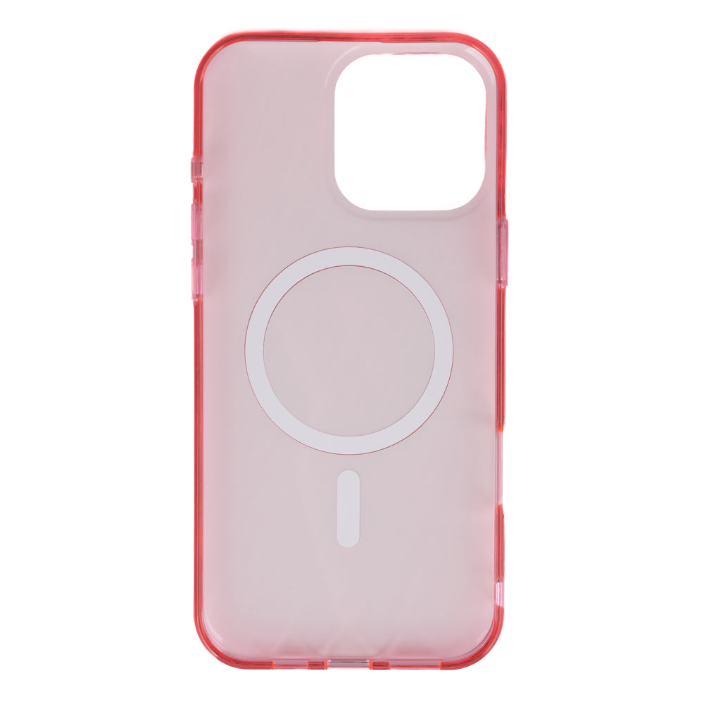 Apple iPhone 16 Pro Max Kılıf Guess Magsafe Şarj Özellikli IML Baskılı Jungle Ring Kapak Mor