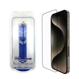 Apple iPhone 17 Air Guess 3'lü Aksesuar Seti 4G ve Yazı Logolu Kılıf Ekran ve Lens Koruyucu Kahverengi