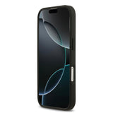 Apple iPhone 17 Kılıf Guess M-Safe Şarj Özellikli Circle Classic Kapak Siyah