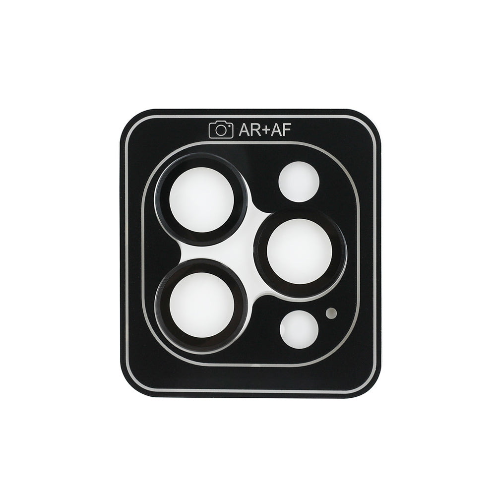 Apple iPhone 17 Pro Max Guess Metal Kamera Lens Koruyucu Siyah