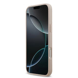 Apple iPhone 17 Pro Max Kılıf Guess M-Safe Şarj Özellikli Circle Classic Kapak Pembe