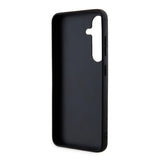 Galaxy S24 Plus Kılıf Guess PU Deri 4G Metal Logolu Kapak Siyah