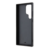 Galaxy S24 Ultra Kılıf Guess Taşlı Üçgen Logolu Kapak Siyah