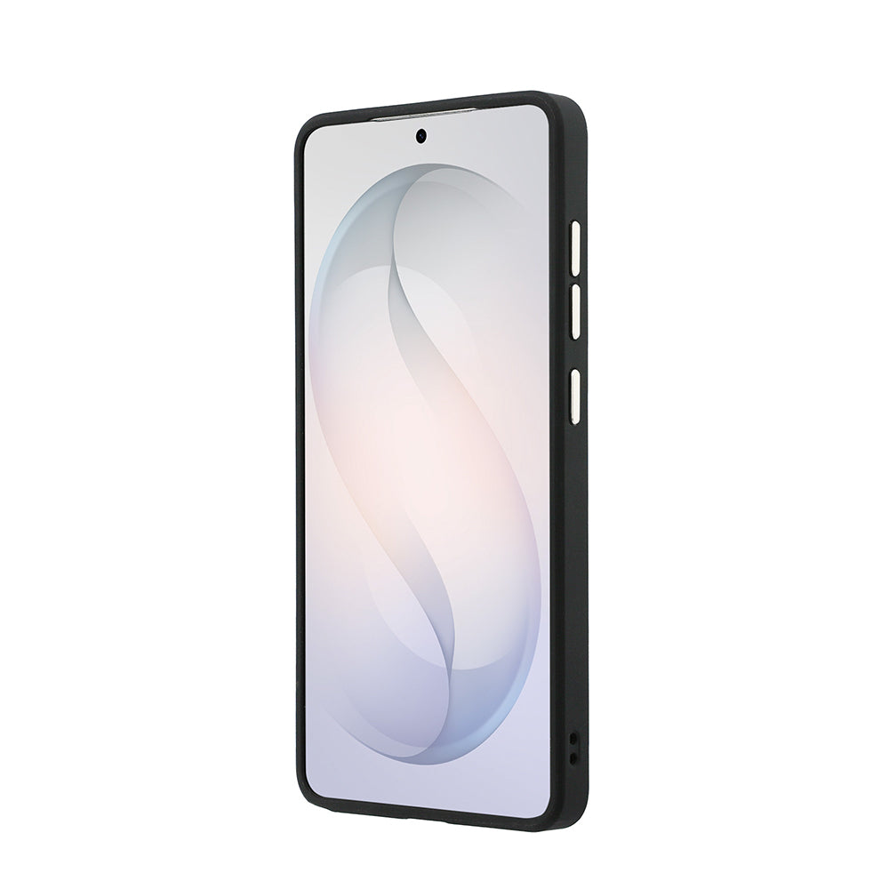 Galaxy S26 Ultra Kılıf Guess M-safe Uyumlu PU Deri 4G Desenli Yazı Logolu Kapak Kahverengi