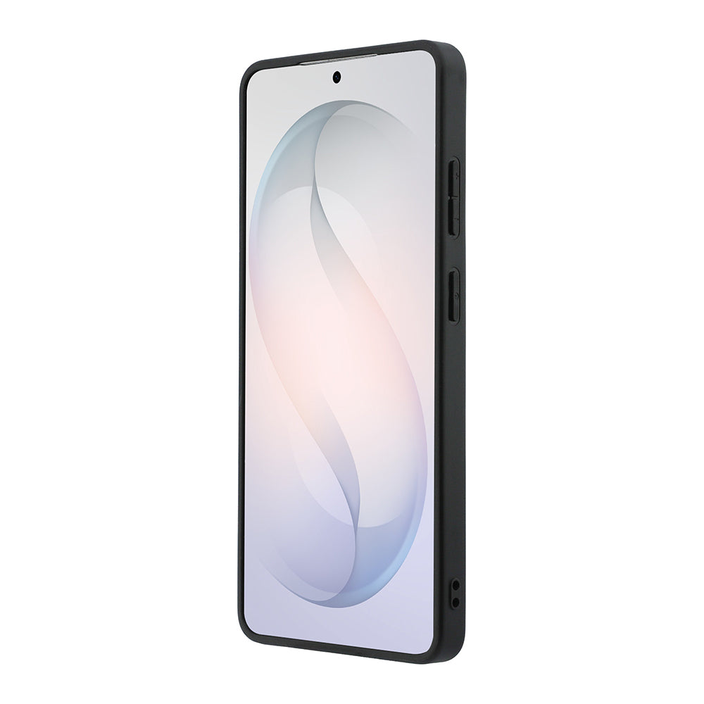 Galaxy S26 Ultra Kılıf Guess PU Deri 4G Büyük Metal Logolu ve Desenli Kapak Siyah