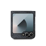 Galaxy Z Flip 6 Kılıf Guess Magsafe Uyumlu Love Guess Yazılı Kapak Siyah