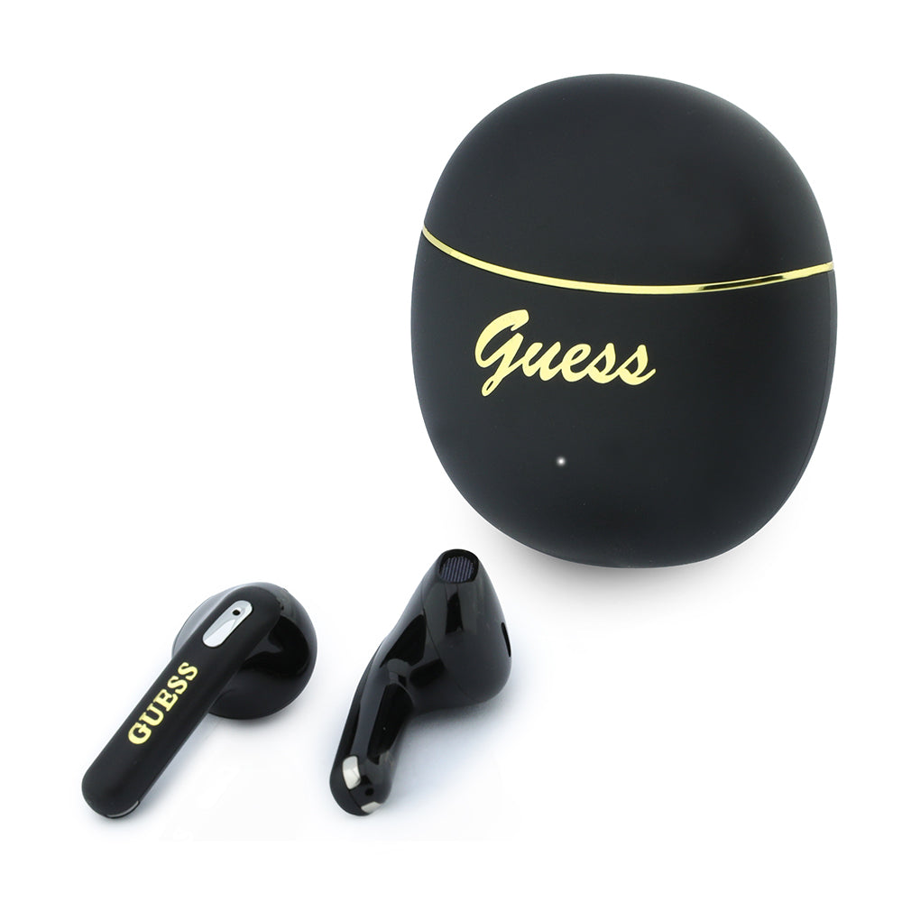 Guess Kulak içi TWS Kulaklık ve Speaker Hoparlör 2in1 Özel Set Siyah