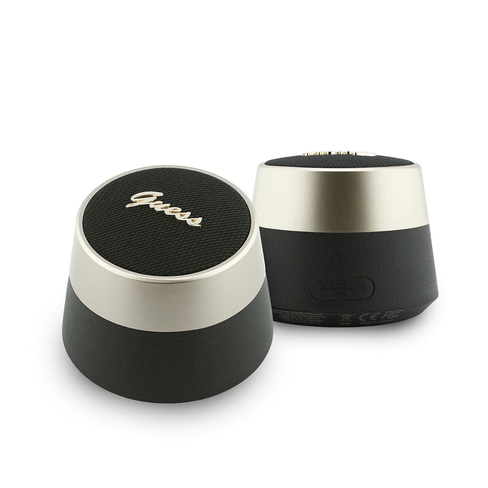 Guess Kulak içi TWS Kulaklık ve Speaker Hoparlör 2in1 Özel Set Siyah