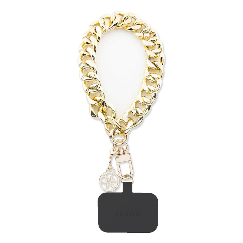 Guess 4G Logolu Kalın Telefon Askı Zinciri Gold