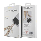 Guess 4G Logolu Kalın Telefon Askı Zinciri Gold