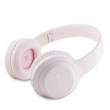 Guess Kulak Üstü Bluetooth Kulaklık Katlanabilir Metal Klasik Logolu Pembe