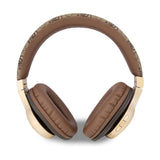 Guess Kulak Üstü Bluetooth Kulaklık Script Gold Serisi Kahverengi