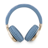 Guess Kulak Üstü Bluetooth Kulaklık Script Gold Serisi Mavi