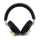 Guess Kulak Üstü Bluetooth Kulaklık Script Gold Serisi Siyah