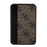 Guess Led Göstergeli PU Deri Powerbank 10000mAh 18W Kahverengi