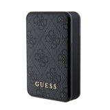 Guess Led Göstergeli PU Deri Powerbank 10000mAh 18W Siyah
