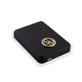 Guess Magsafe Şarj Özellikli Taşlı 4G Logolu Powerbank 3000mAh 5W Siyah