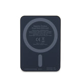 Guess Magsafe Şarj Özellikli Taşlı 4G Logolu Powerbank 5000mAh 15W Siyah