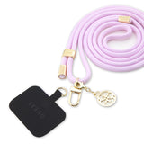 Guess Metal Logolu Cep Telefonu Askı İpi Lila
