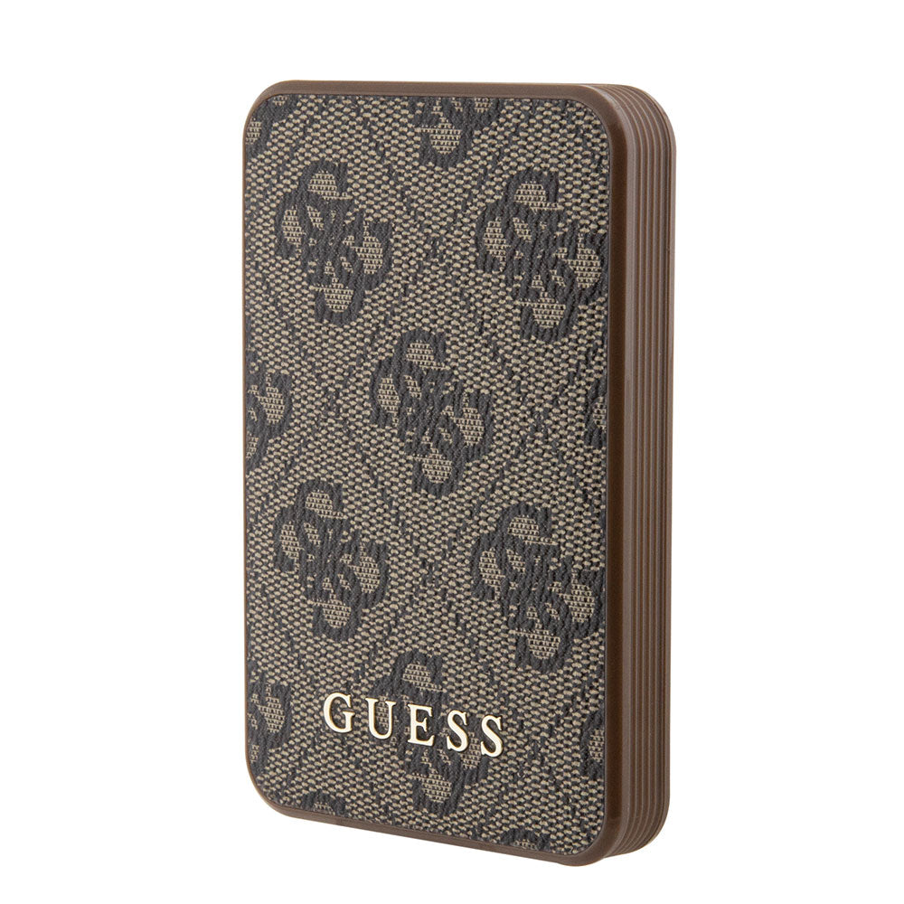 Guess PU Deri Powerbank 5000mAh Kahverengi