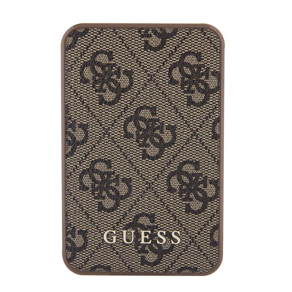 Guess PU Deri Powerbank 5000mAh Kahverengi
