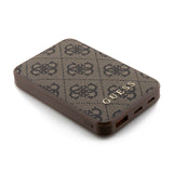 Guess PU Deri Powerbank 5000mAh Kahverengi