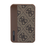 Guess PU Deri Powerbank 5000mAh Kahverengi