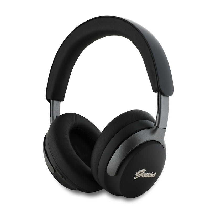 Guess Script Serisi ANC/ENC Özellikli Kulak Üstü Bluetooth Kulaklık v5.4 Siyah
