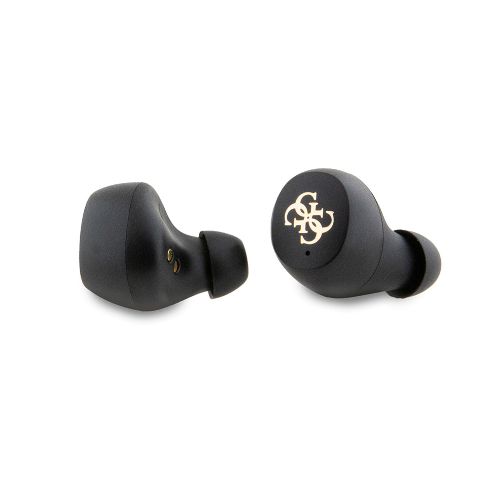 Guess TWS Kulak İçi Bluetooth Kulaklık Klasik Metal Yazı Logolu Mavi