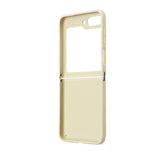 Galaxy Z Flip 5 Kılıf Guess Yazı Logolu Glitter Script Kapak Gold